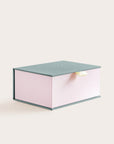 Handcrafted Antique and Pastel Rose coloured keepsake box