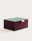 Handcrafted Antique and Portwine coloured keepsake box
