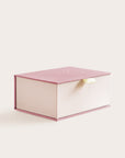 Handcrafted Old Rose and Biscuit coloured keepsake box