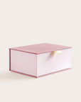 Handcrafted Old Rose and Pastel Rose coloured keepsake box