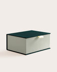 Handcrafted Seaweed and Lichen coloured keepsake box