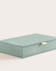 Handcrafted Antique linen covered photo box