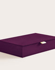 Handcrafted Huckleberry linen covered photo box