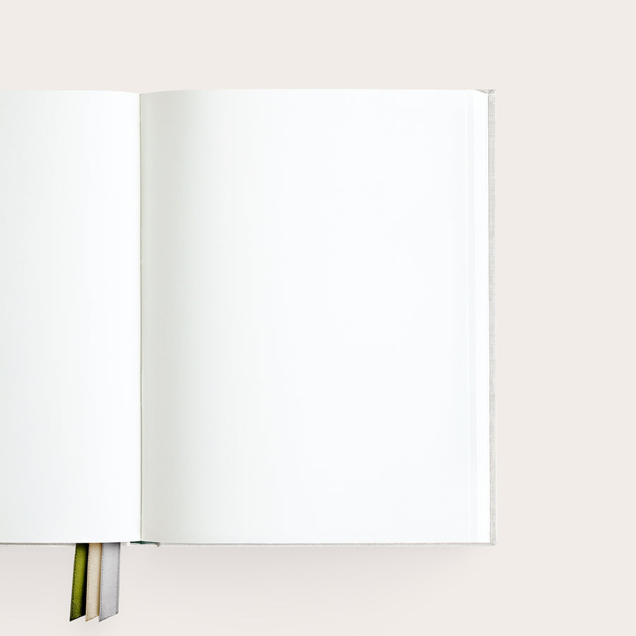 Handbound journal plain paper interior