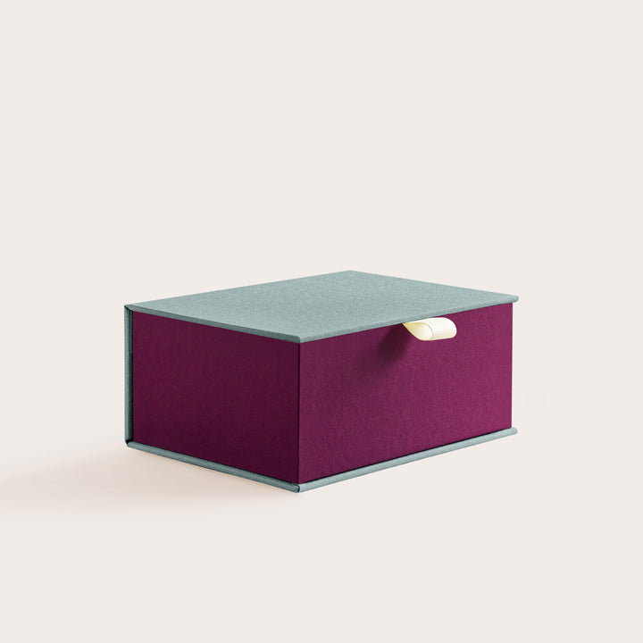 Handcrafted Antique and Orchid coloured keepsake box