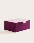 Handcrafted Blush and Orchid coloured keepsake box