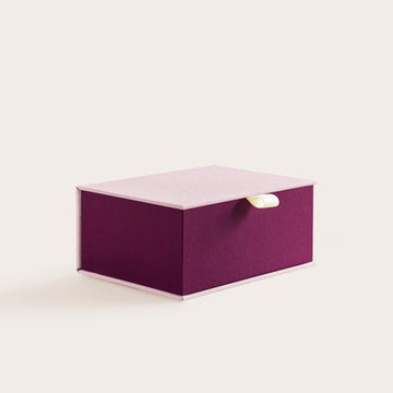 Handcrafted Blush and Orchid coloured keepsake box