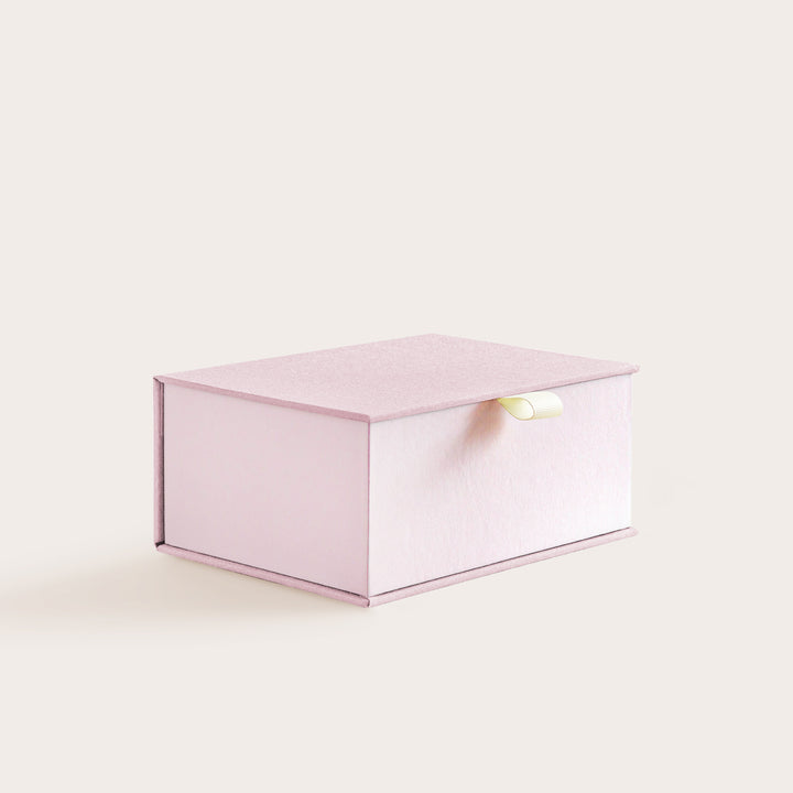 Handcrafted Blush and Pastel Rose coloured keepsake box