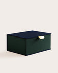 Handcrafted Midnight and Holly coloured keepsake box