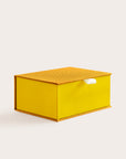 Handcrafted Mustard coloured keepsake box