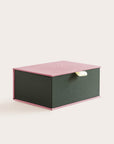 Handcrafted Old Rose and Sequoia coloured keepsake box