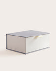 Handcrafted Silver and Cobblestone coloured keepsake box