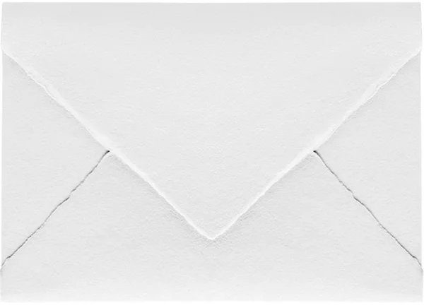 Soft White coloured handmade paper envelope