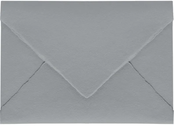 Stone Grey coloured handmade paper envelope