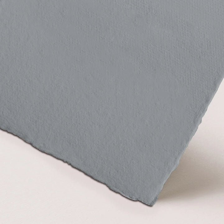 Stone Grey coloured handmade paper