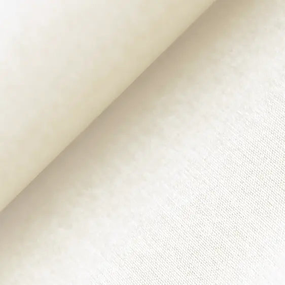 Ivory coloured linen