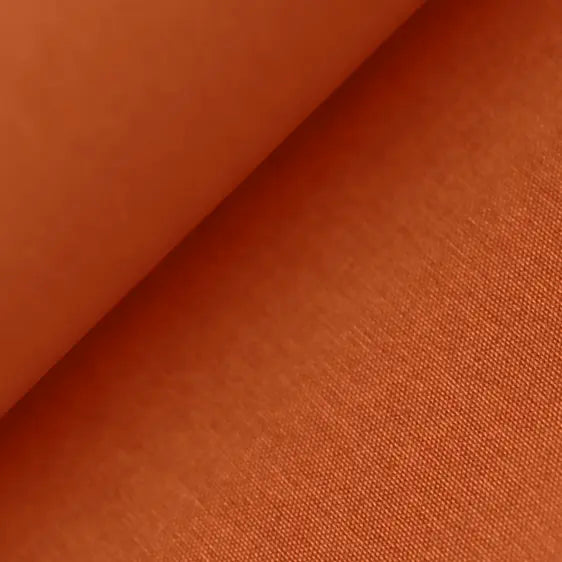 Rusty coloured linen