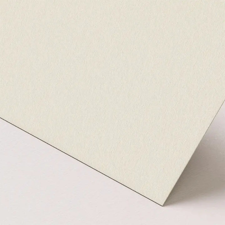 Cream coloured paper