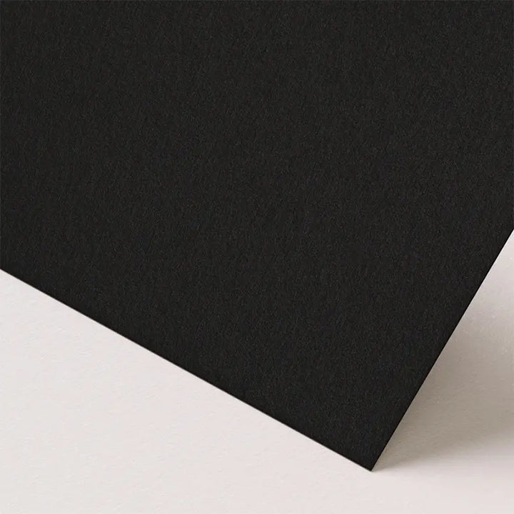 Deep black coloured paper