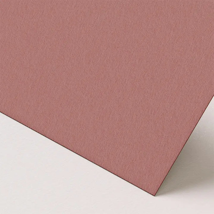 Deep rose coloured paper