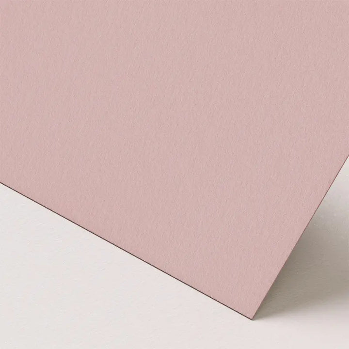 Dusty rose coloured paper