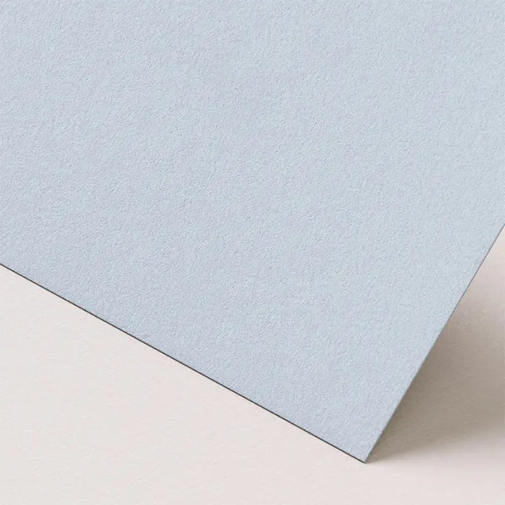 Light blue cotton coloured paper