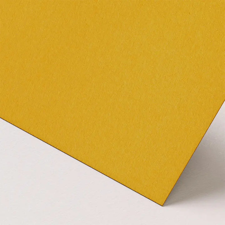 Mustard coloured paper