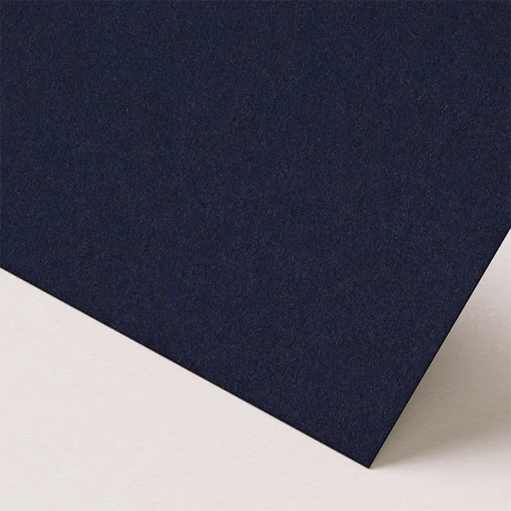 Navy cotton coloured paper