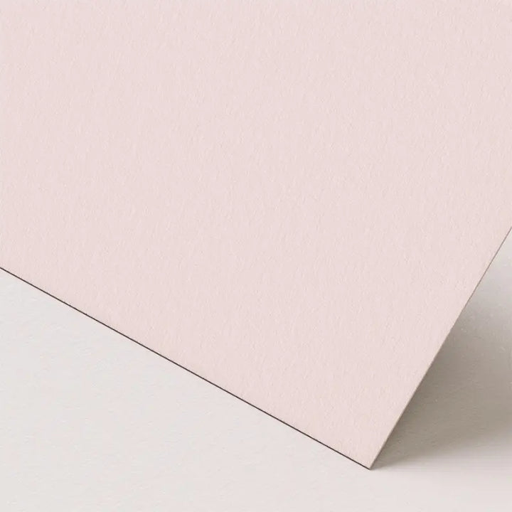 Pastel rose coloured paper
