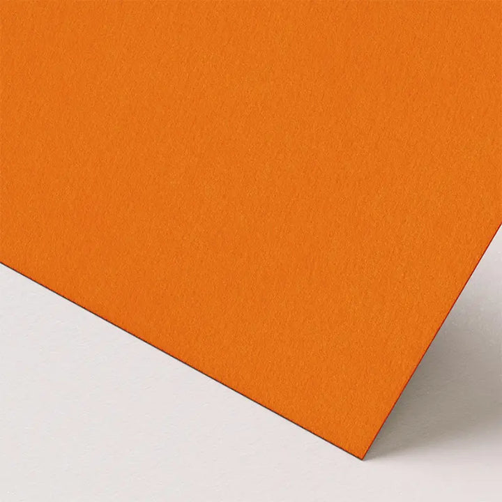 Pumpkin coloured paper
