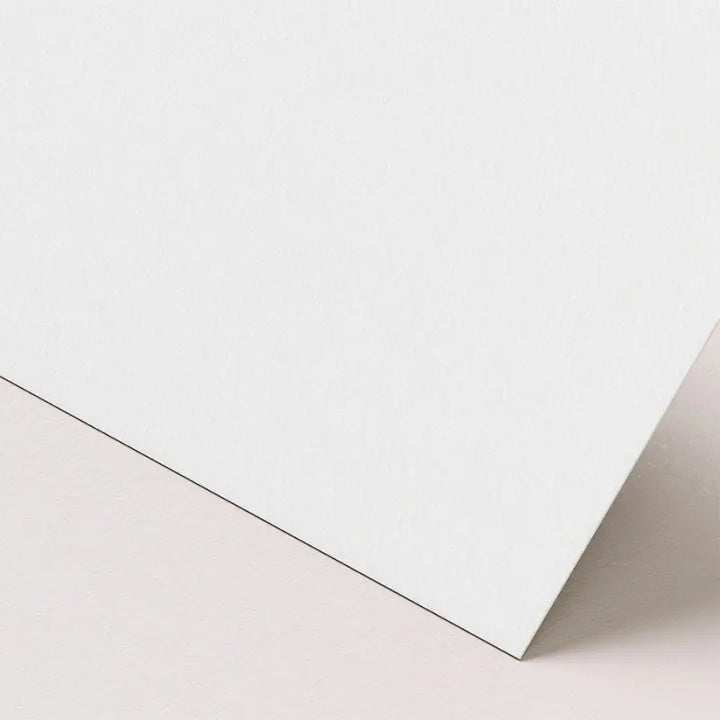 Soft white cotton coloured paper