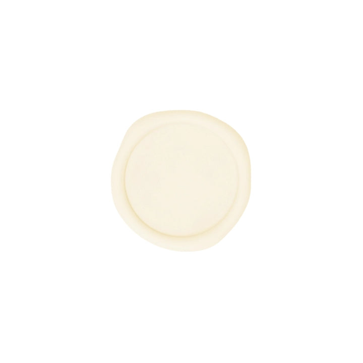 Ivory coloured wax seal