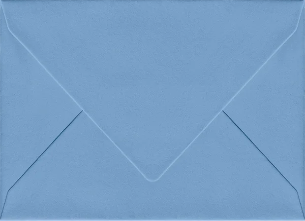Azure coloured envelope