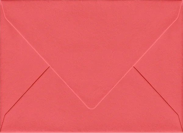 Coral coloured envelope
