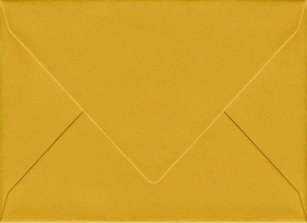 Mustard coloured envelope