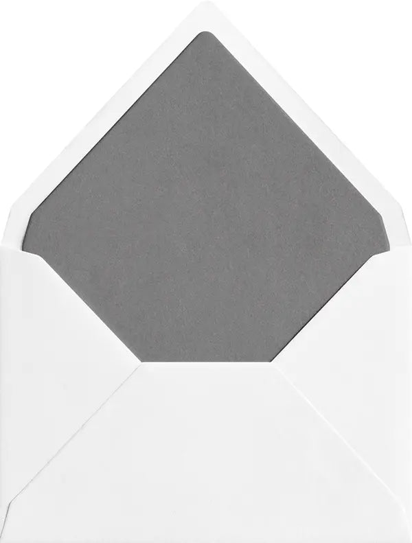 Albatross coloured envelope liner