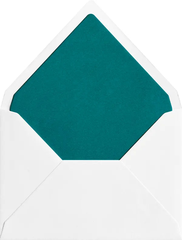 Atoll coloured envelope liner