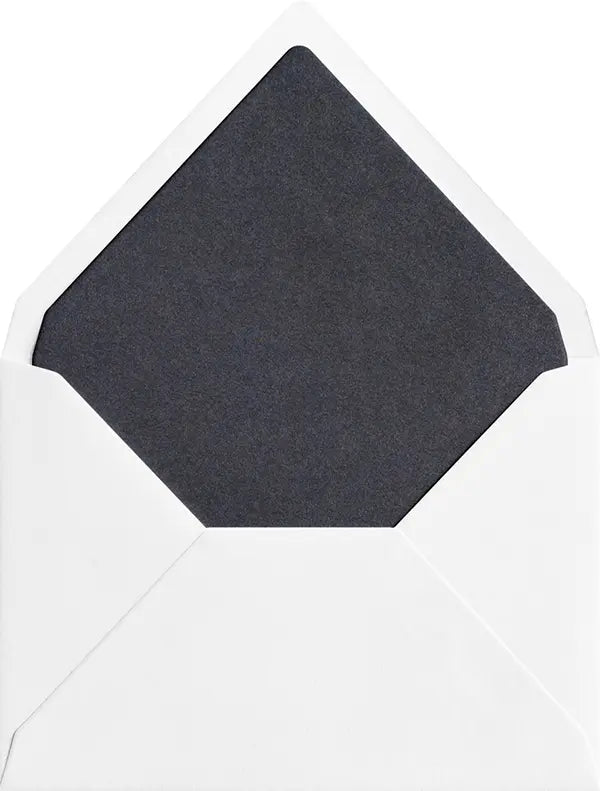 Basalt coloured envelope liner