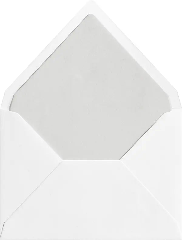 Fog coloured envelope liner
