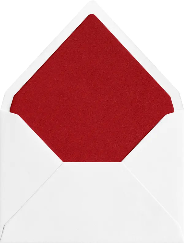 Guardsman Red coloured envelope liner
